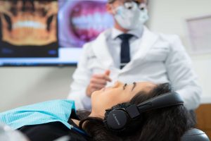 Woman on Oral Sedation.